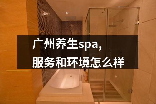 广州养生spa,服务和环境怎么样